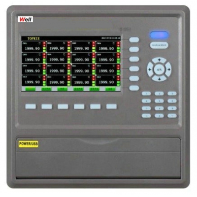 Well出品TP700 8-64ch7英寸觸摸屏無紙記錄儀
