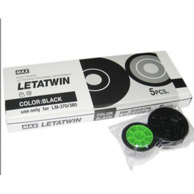 日本進口MAX線號機LM-380A LM-380e LM-390A 原裝色帶LM-IR300B