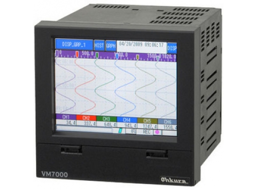 VM7000A 觸摸屏日本ohkura大倉無紙記錄儀