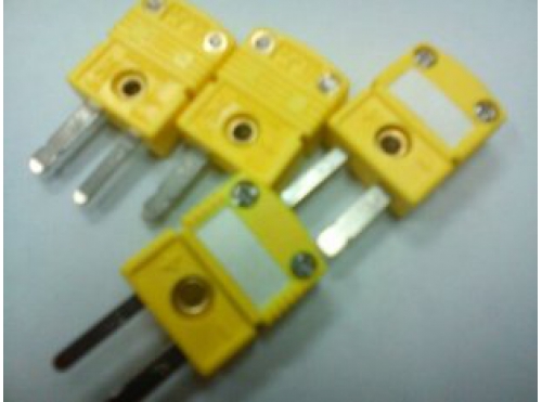 美國(guó)omega K型熱電偶插頭插座SMPW-K-M/SMPW-K-M黃色K型熱電偶