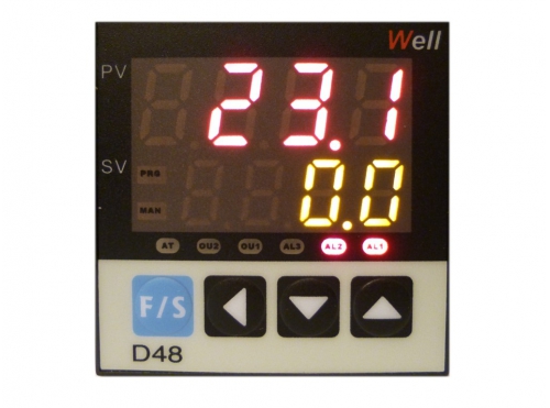 Well D48系列(48-48mm）微電腦PID控制器臺制