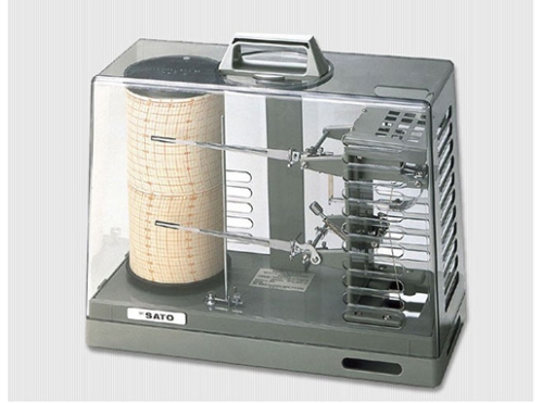 日本SATO 佐藤 7210-00溫濕度記錄儀